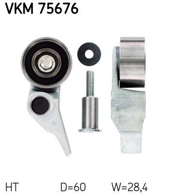 Rola intinzator,curea distributie VKM 75676 SKF